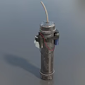 detonator soil gun iron pipe soil bomb explosives contraband explosives C4 TNT low face number low model simple model film and television level super realistic 3d model