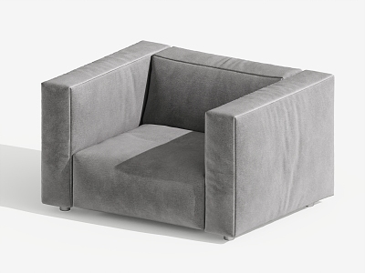 Modern Single Sofa Single Chair Leisure Chair model