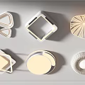 modern ceiling lamp 3d model