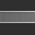 Vertical Lines Neatly Arranged In Striped Panel With Horizontal Borders And Grid Structure