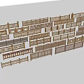 Various Wooden Fence Designs With Different Styles And Patterns For Outdoor Use