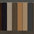 Wall Trim Teak Walnut Oak Mountain Wood Trim Log Wood Trim 3d model