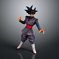 Anime Character Themed Decorative Light With Dynamic Pose And Stylish Design