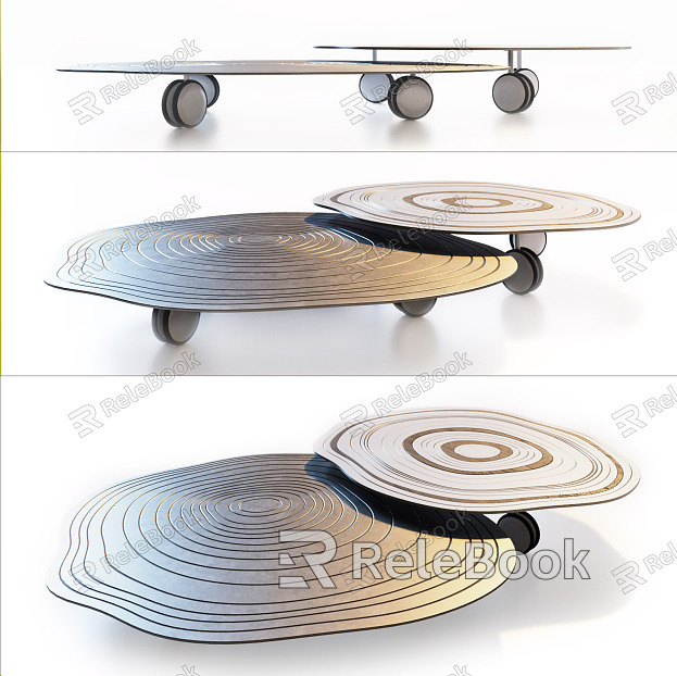 New Chinese Tea Table Ganoderma lucidum Tea Table model