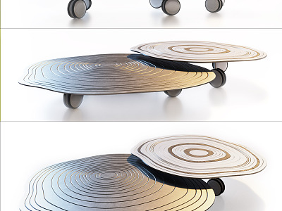 New Chinese Tea Table Ganoderma lucidum Tea Table model