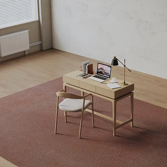Modern Bookshelf 3d model