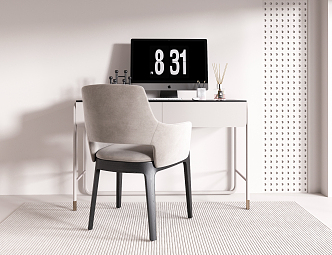 modern desk chair 3d model