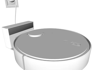 Daily Electrical Appliance Robot Vacuum Cleaner With Smart Charging Dock And Modern Design 3d model