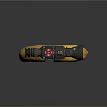 Creative Banana Shaped Weapon With Telescopic Scope And Yellow Bruised Peel