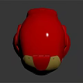 Iron Man Helmet Character Collectible With Gold Red Color And Detailed Face Mask Design