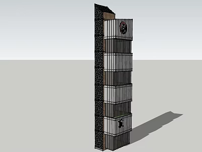 Modern Observation Decks Sightseeing Tower 3d model