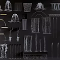 Garden Landscape Design Featuring Various Water Fountains Waterfalls And Decorative Elements