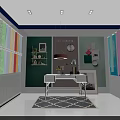 Children's Education Service Experience Store In Mall With Colorful Decor And Interactive Play Area
