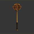Scepter Ancient Scepter Cane Ancient Scepter Magic Scepter Metal Scepter Classical Scepter Magic Scepter 3d model