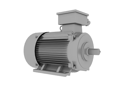 modern motor 3d model