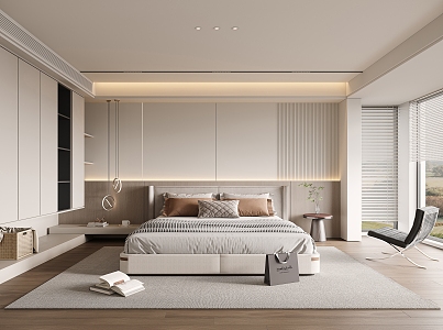 Modern Bedroom 3d model