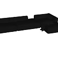 Modern Multiplayer Sofa 3d model
