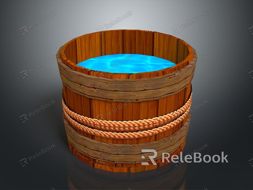 Modern bath tub model