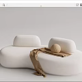 Modern Multiplayer Sofa 3d model