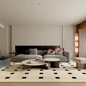 Living room 3d model