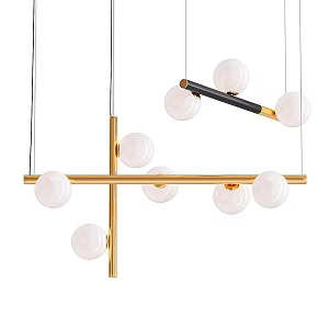 Modern chandelier 3d model