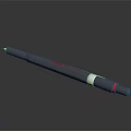 Stylish Black Writing Pen With Red Accents Modern Design And Smooth Grip