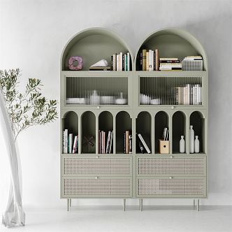 Nordic Bookcase 3d model