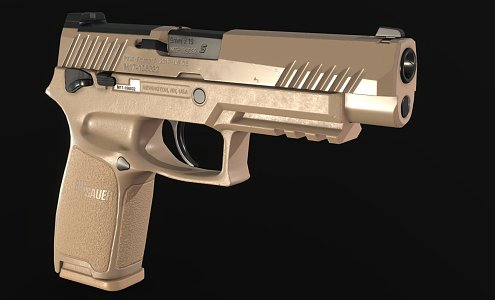 Weapon class pistol 3d model