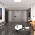 Modern Exhibition Hall Smart Home Model Room 3d model