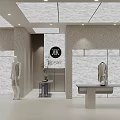 Modern Clothing Store Interior Design With Mannequin Display And Minimalist Tables