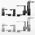 Stylish Black and Gold Modern Faucets with Diverse Styles for Interior Design