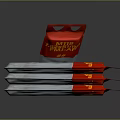 Red and Silver Foil Packaging Equipment Pouches with Resealable Tops Stacked on White Surface