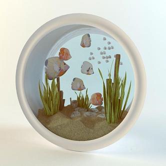 Fish tank 3d model