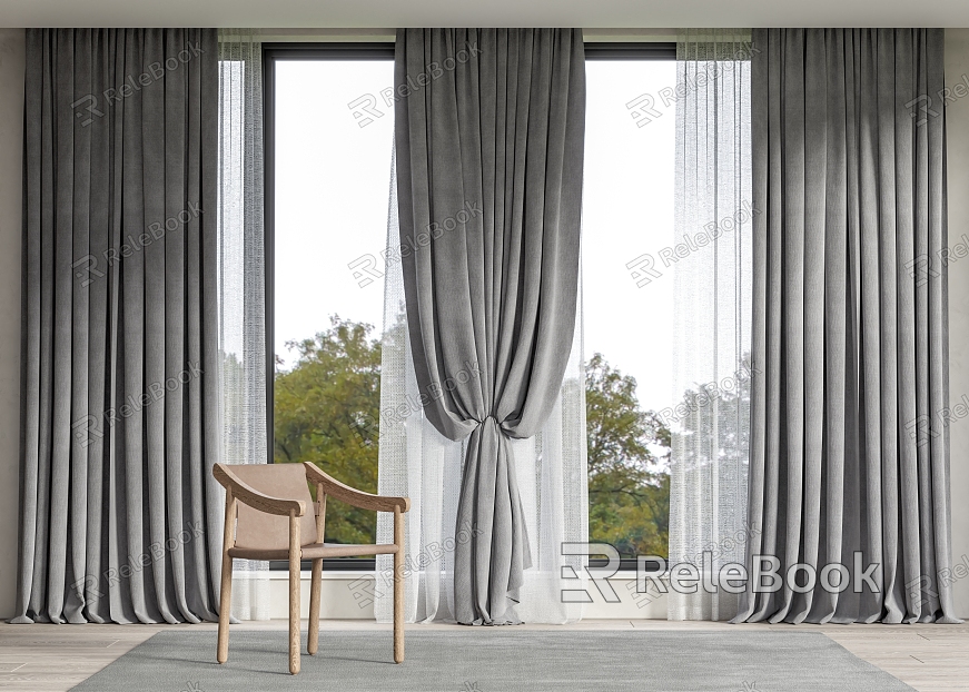 Modern Curtains model