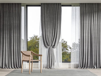 Modern Curtains model