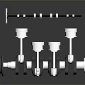 High Performance Automotive Engine Components Crankshaft Connecting Rods And Pistons