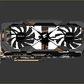 AORUS Graphics Card with Dual Fans Modern Cooling Design and Metal Structure