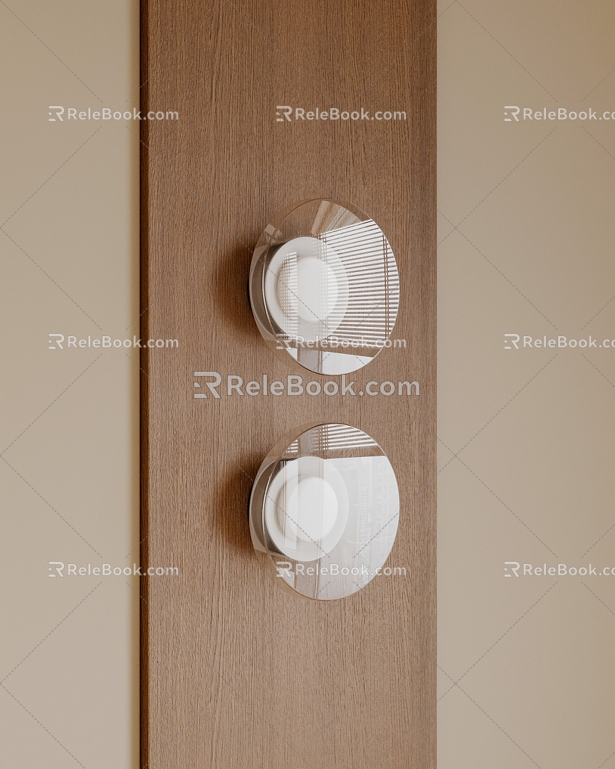 Modern small wall lamp 3d model