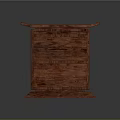 Wooden Storage Cabinet With Two Drawers And Solid Wood Structure