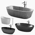 Modern Freestanding Bathtubs With Various Styles Colors And Faucet Designs