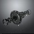 Hardware Tools Metal Gear Shaft Mechanical Parts for Industrial Machinery Repair