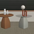 Modern side a few side a few corner a few 3d model