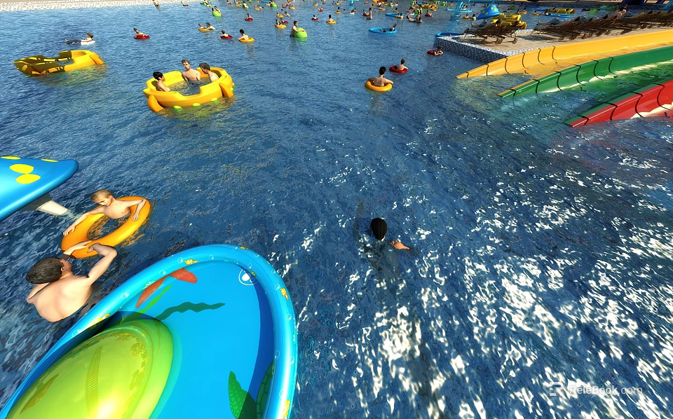 Modern Hinged Doors With Stylish Design For Home Interior Applications 3d model 