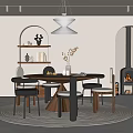 Modern Restaurant 3d model