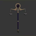 Scepter Ancient Scepter Cane Ancient Scepter Magic Scepter Metal Scepter Classical Scepter Magic Scepter 3d model
