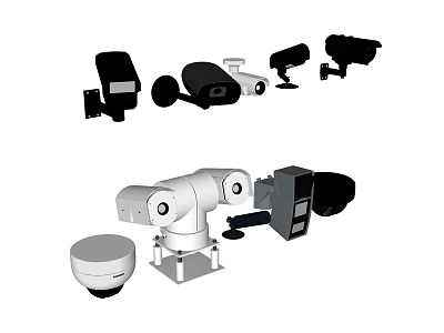 Modern camera monitoring equipment intelligent camera monitoring probe model