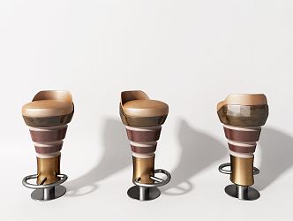 Modern Bar Chair Bentley Bar Chair 3d model