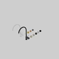 Modern Kitchen Faucet With Multiple Color Options And Sleek Contemporary Design