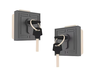 Hardware Key 3d model
