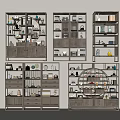 Traditional Chinese Bogu Shelves Displaying Decorative Items And Storage Compartments